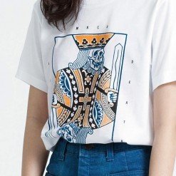 Alternative view of Ts.003 เสื้อยืดผู้หญิงแขนสั้น ลาย Kings of Death