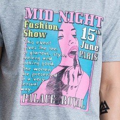 Alternative view of Ts.013 เสื้อยืดผู้ชายแขนสั้น ลาย Vintage Ads