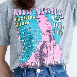 Alternative view of Ts.013 เสื้อยืดผู้หญิงแขนสั้น ลาย Vintage Ads