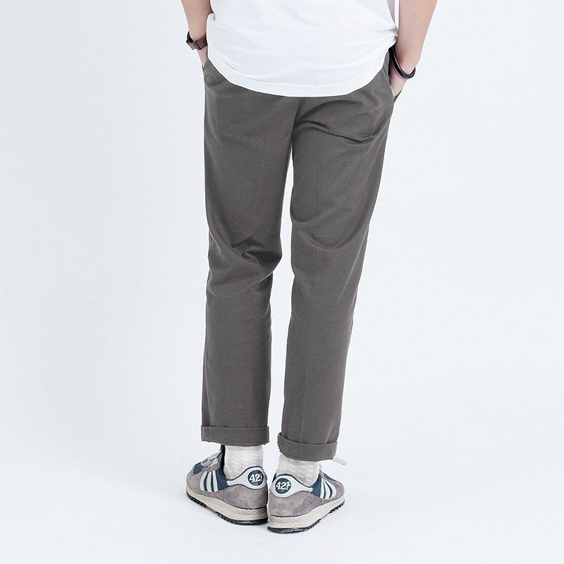 Lp.003 กางเกงขายาวผู้ชาย ผ้าชิโน สีเบจเข้ม - Image 2