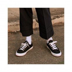 Lp.022 กางเกงขายาวผู้ชาย Canton Pants สีกรมเข้ม - Image 6