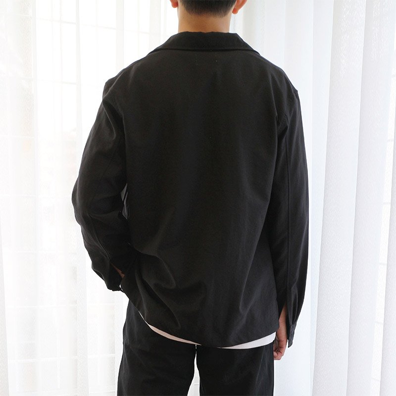Mr.823 เสื้อแจ็คเก็ตผู้ชาย MMS Curfew Jacket สีดำ - Image 4