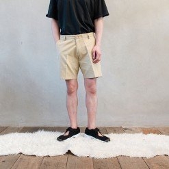 Alternative view of Sp.027 กางเกงขาสั้นทรง Crop Shorts สีกากี